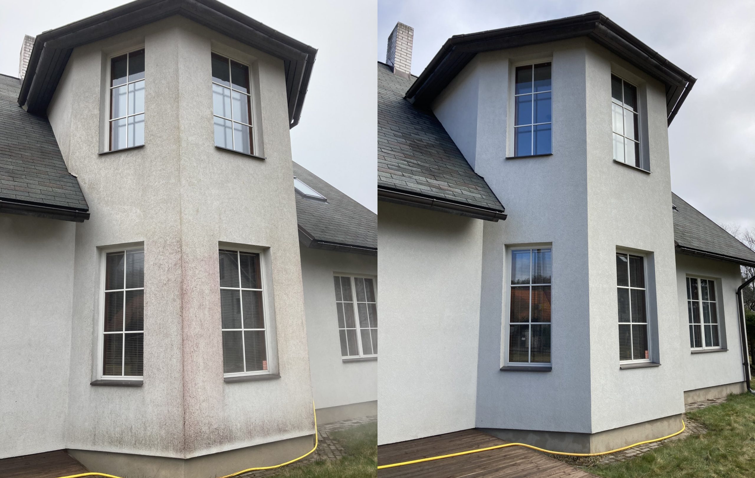 Fassaadipuhastus + kaitsetöötlus