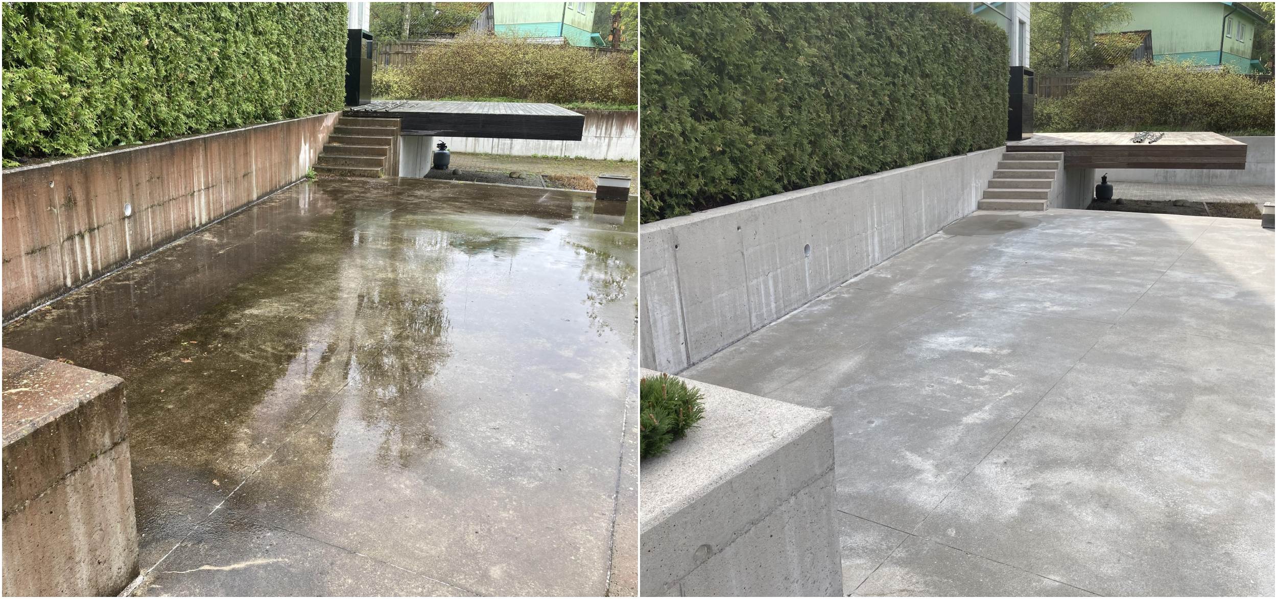 Betoonpindade puhastus