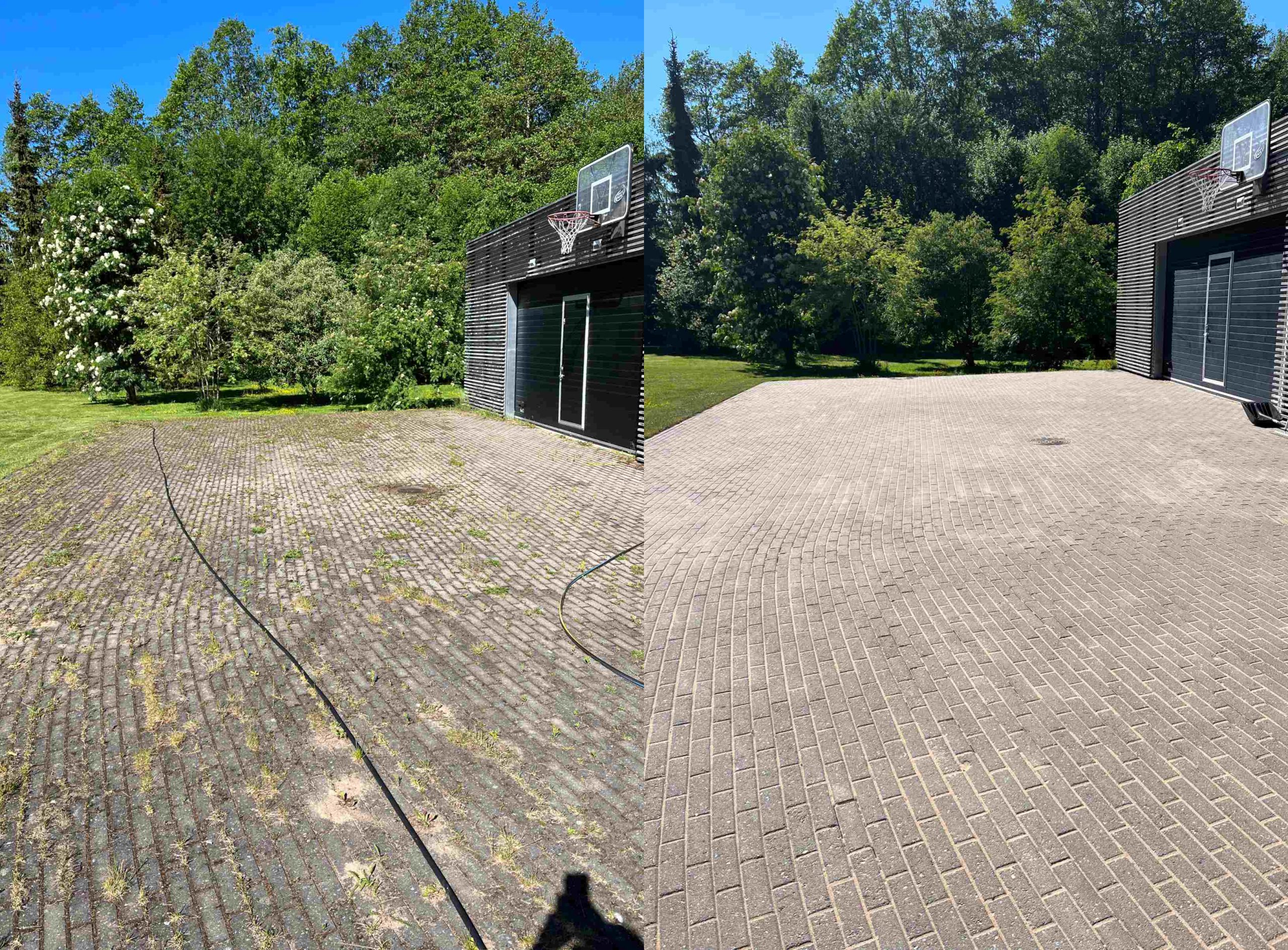 Tänavakivi survepesu